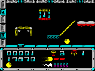 Power Pyramids screenshot 2 for ZX Spectrum